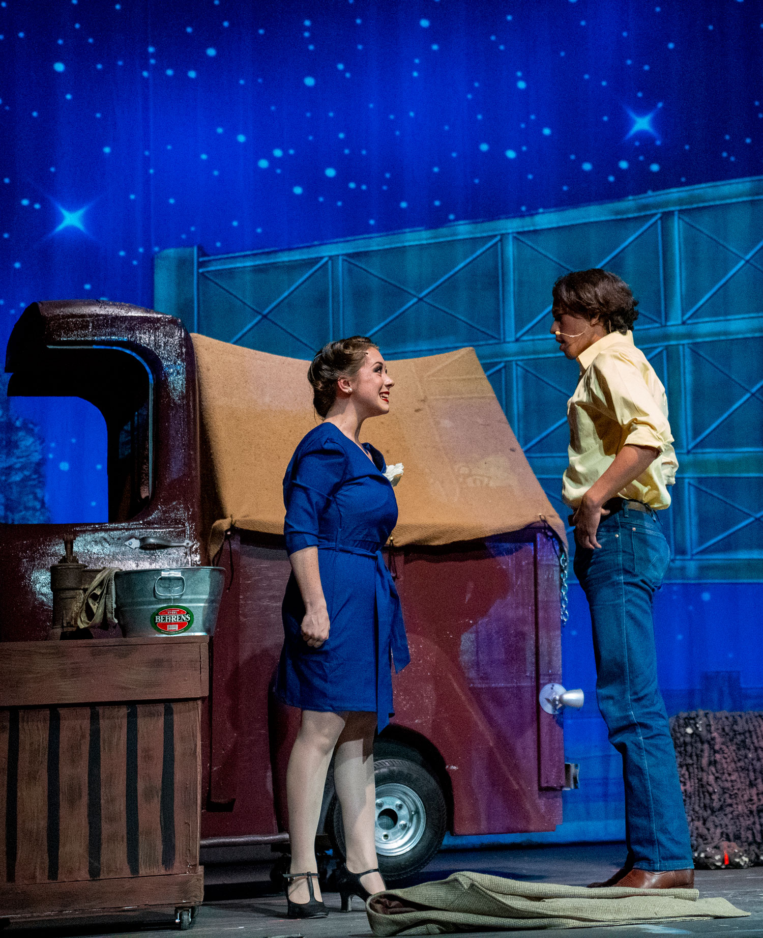 Decorative image of performing arts production.