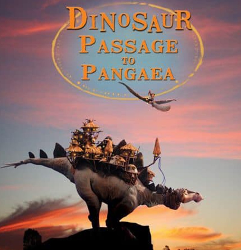 decorative image of Dinosaur to Pangea planetarium show.
